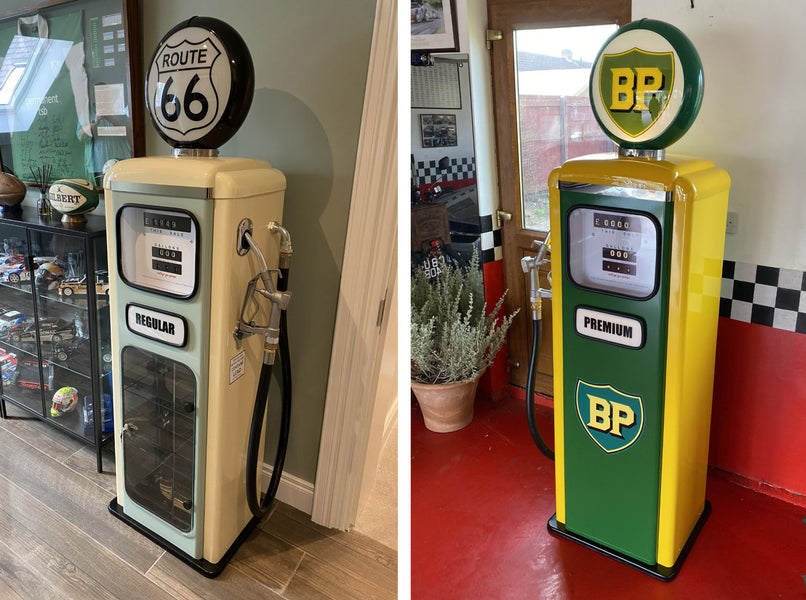 Retro Chic: Father's Day Car Gift Ideas with Vintage Petrol Pumps
