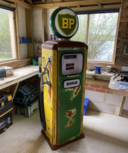 Load image into Gallery viewer, Old Vintage Petrol Pump