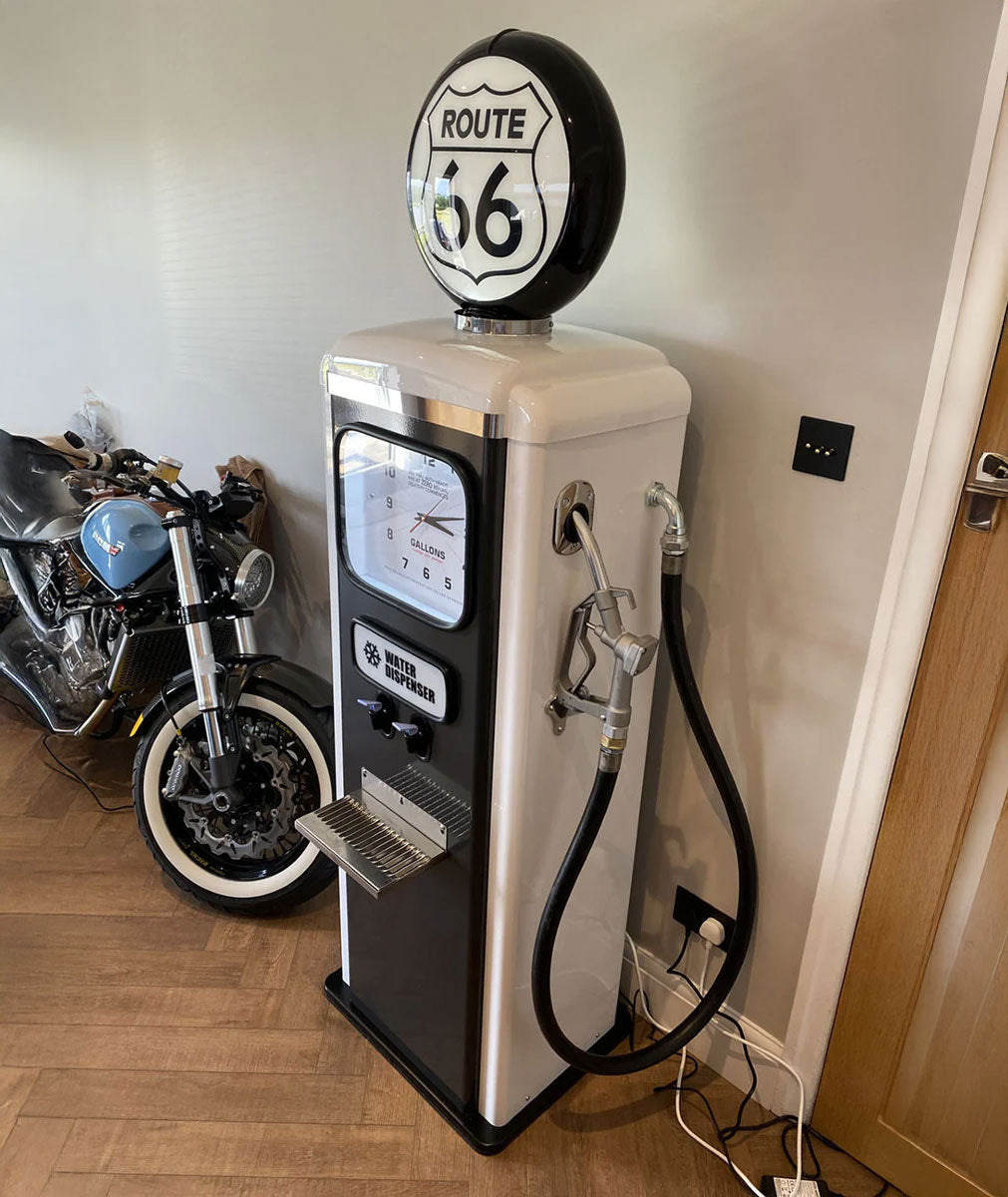 Retro Petrol Pump With Chilled Water Cooler