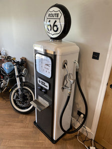 Retro Petrol Pump With Chilled Water Cooler