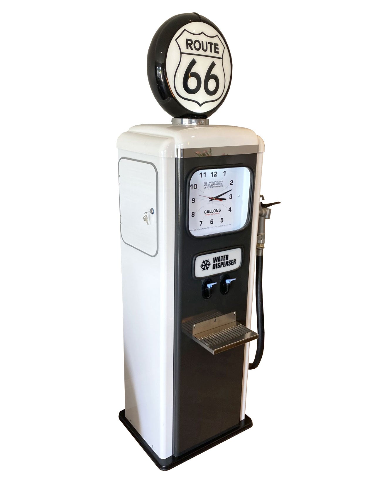 Retro Petrol Pump With Chilled Water Cooler