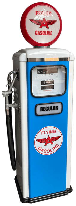 Plain Vintage Petrol Pump